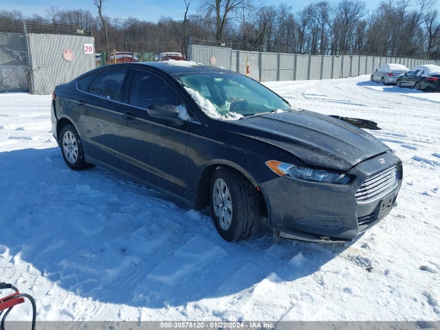 2013 FORD FUSION S VIN: 3FA6P0G73DR105104