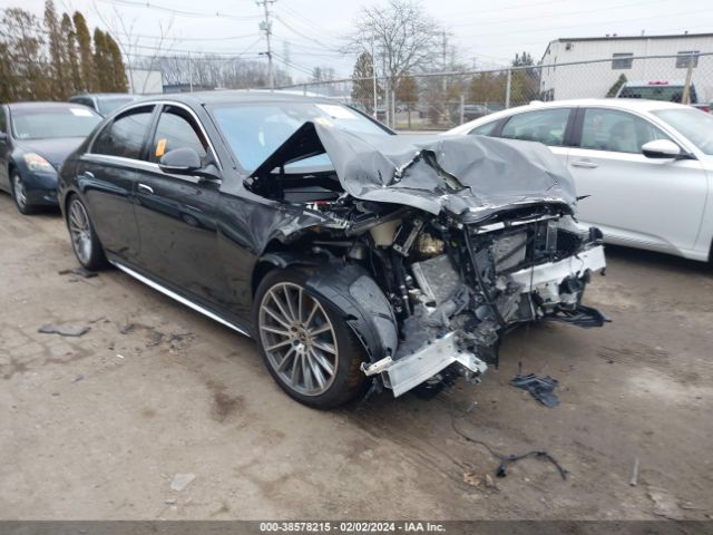 Продажа на аукционе авто 2023 Mercedes-benz S 500 4matic, vin: W1K6G6DB6PA186996, номер лота: 38578215