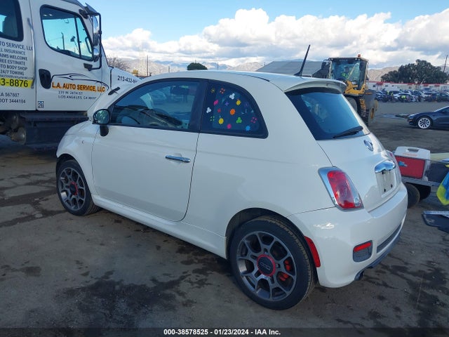2012 FIAT 500 3C3CFFBR8CT113829 Photo 2