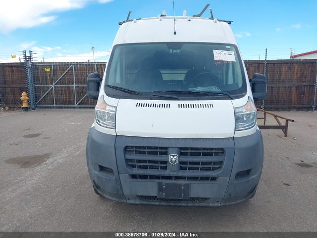 2017 RAM PROMASTER 2500 HIGH ROOF 136 WB VIN: 3C6TRVCG9HE514822
