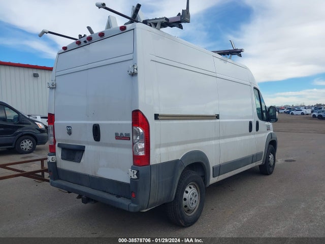 2017 RAM PROMASTER 2500 HIGH ROOF 136 WB VIN: 3C6TRVCG9HE514822