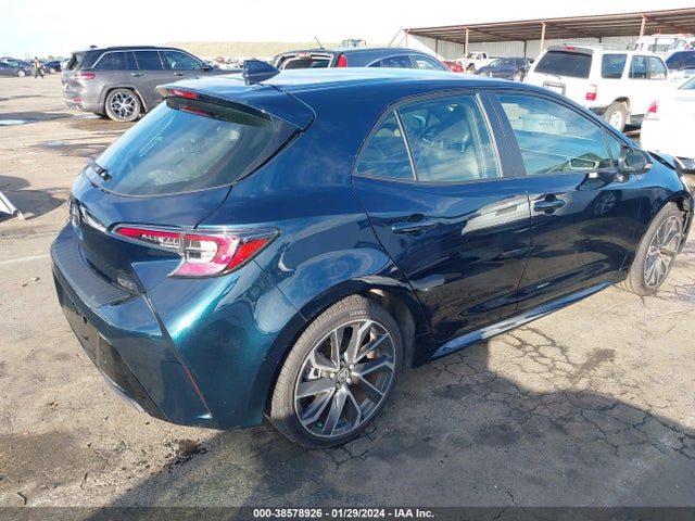 2020 TOYOTA COROLLA XSE VIN: JTNA4RBE1L3095995