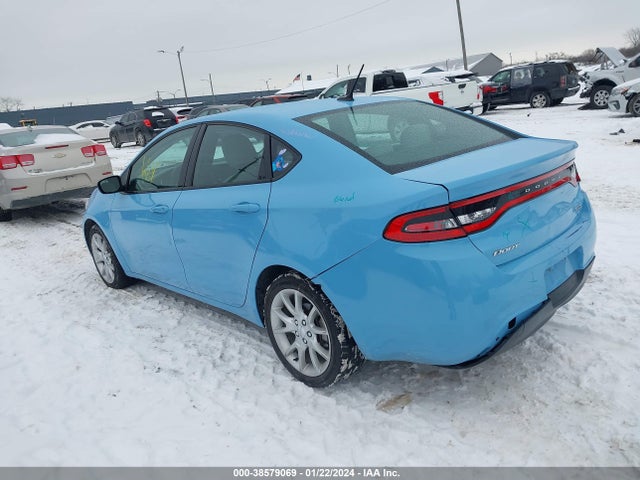 2013 DODGE DART SXT/RALLYE VIN: 1C3CDFBA7DD319683