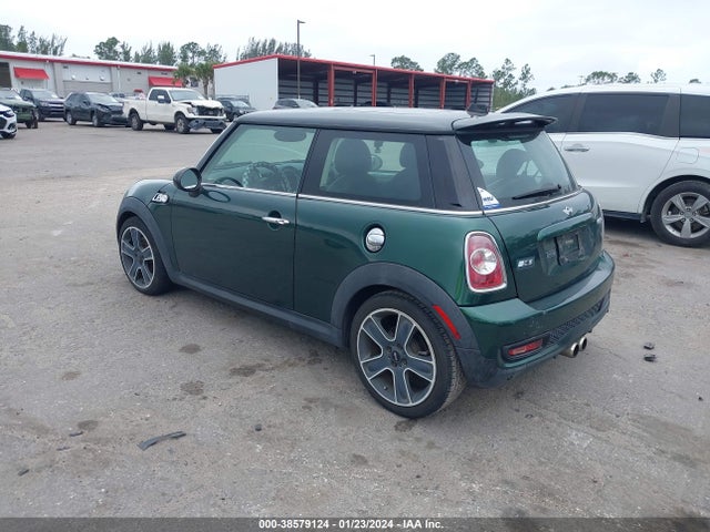 2012 MINI COOPER S WMWSV3C55CT387289 Photo 2