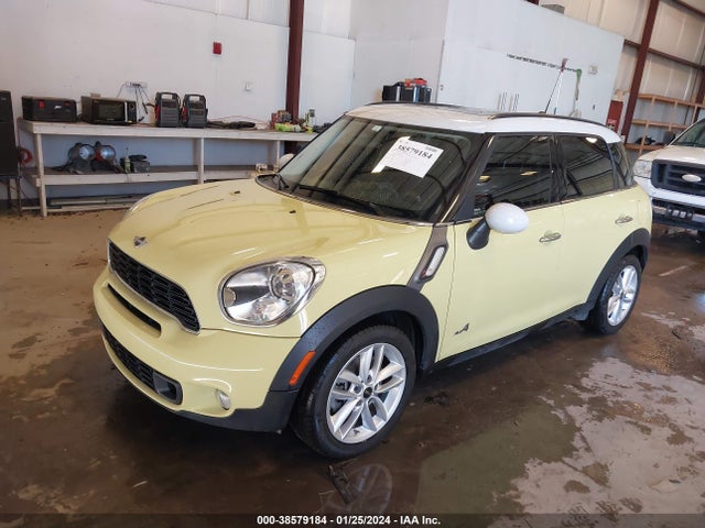 2012 MINI COOPER S COUNTRYMAN WMWZC5C5XCWL57364 Photo 1