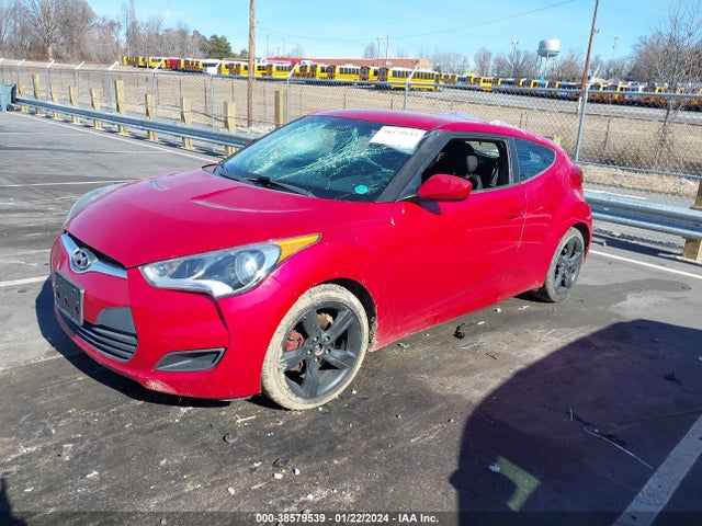 Hyundai Veloster Base W/black 2014 KMHTC6AD2EU184362 Image 2