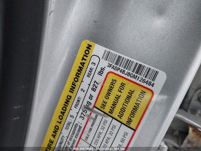 Ford FIESTA SE 2016 3FADP4BJ8GM126484 Image 9