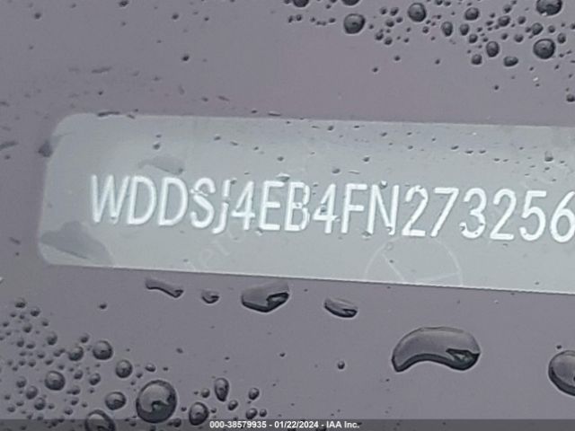 WDDSJ4EB4FN273256 Mercedes-Benz CLA 250