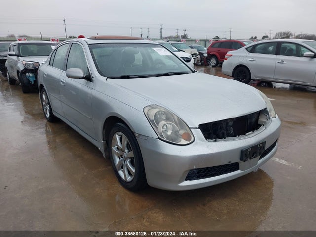 2006 INFINITI G35 VIN: JNKCV51E06M518955