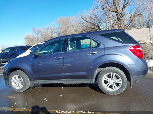 2013 CHEVROLET EQUINOX LS VIN: 2GNALBEK9D6158536