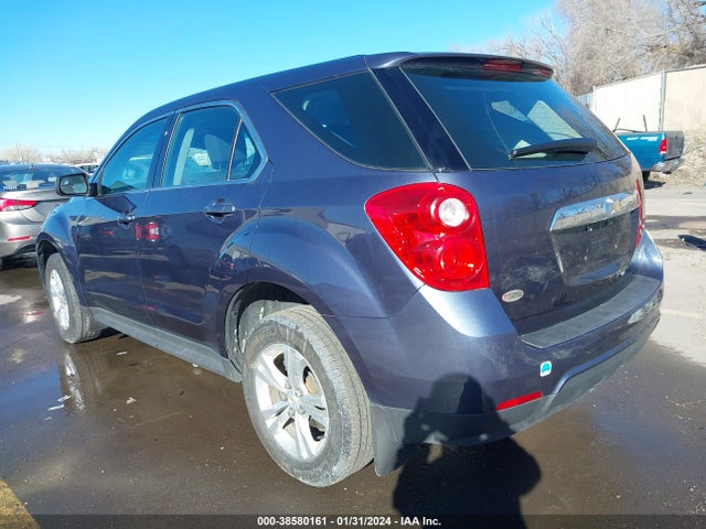 2013 CHEVROLET EQUINOX LS VIN: 2GNALBEK9D6158536