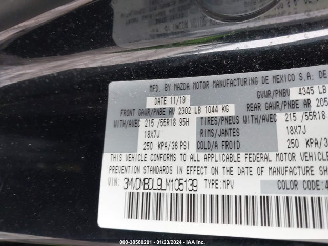 Mazda Cx-30 Preferred Package 2020 3MVDMBDL9LM105139 Image 9
