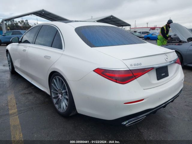 2022 MERCEDES-BENZ S 580 W1K6G7GB6NA139837 Photo 2