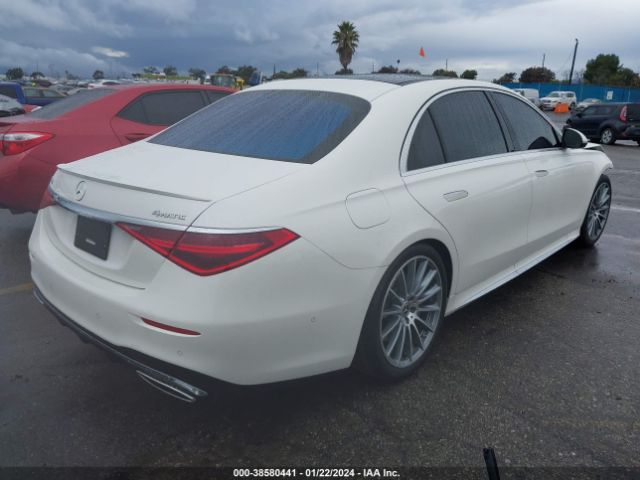 2022 MERCEDES-BENZ S 580 W1K6G7GB6NA139837 Photo 3