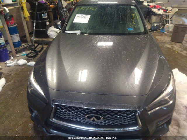38580461 :رقم المزاد ، JN1EV7AR8JM444107 vin ، 2018 Infiniti Q50 3.0t Sport مزاد بيع