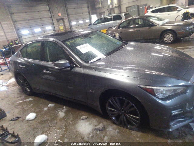 38580461 :رقم المزاد ، JN1EV7AR8JM444107 vin ، 2018 Infiniti Q50 3.0t Sport مزاد بيع