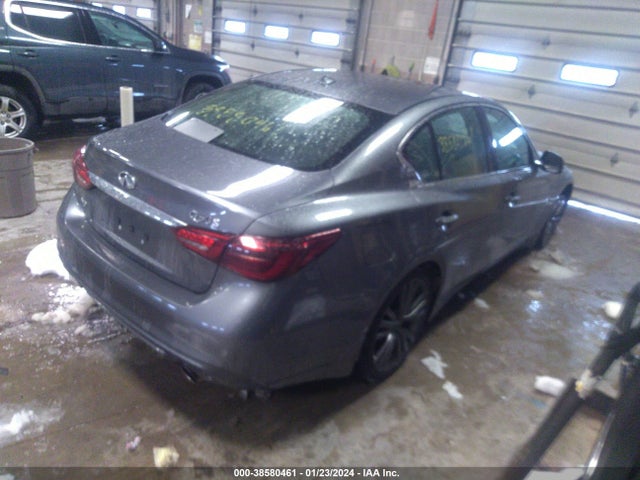 38580461 :رقم المزاد ، JN1EV7AR8JM444107 vin ، 2018 Infiniti Q50 3.0t Sport مزاد بيع
