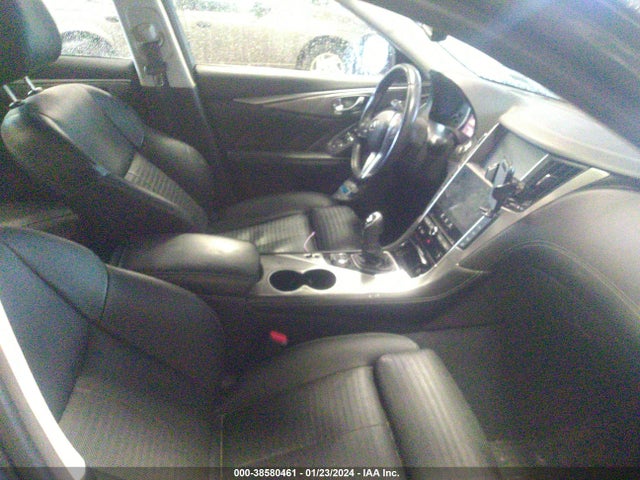 38580461 :رقم المزاد ، JN1EV7AR8JM444107 vin ، 2018 Infiniti Q50 3.0t Sport مزاد بيع