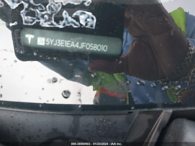 5YJ3E1EA4JF058010 Tesla Model 3 Long Range/mid Range