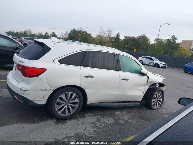 2014 ACURA MDX TECHNOLOGY PACKAGE VIN: 5FRYD3H43EB015955