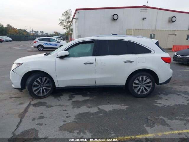 2014 ACURA MDX TECHNOLOGY PACKAGE VIN: 5FRYD3H43EB015955