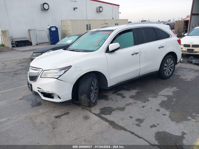 2014 ACURA MDX TECHNOLOGY PACKAGE VIN: 5FRYD3H43EB015955