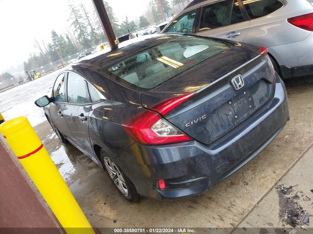 Honda Civic Lx 2018 2HGFC2F57JH501160 Image 3