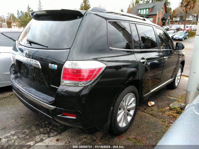 2012 TOYOTA HIGHLANDER HYBRID LIMITED V6 VIN: JTEDC3EH2C2008758