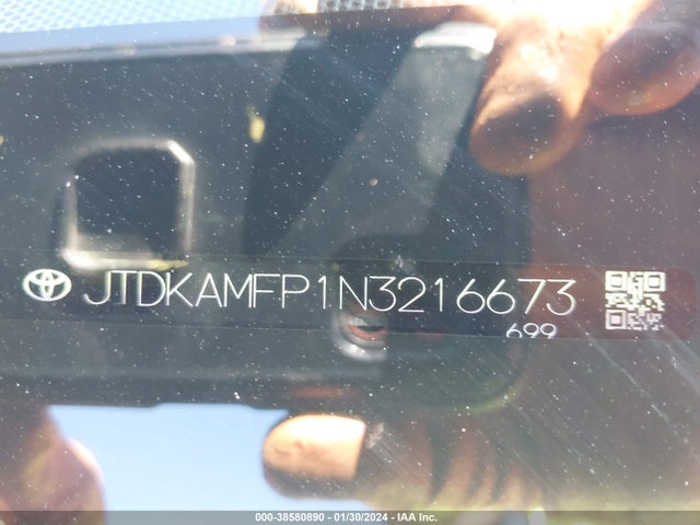 Toyota Prius Prime Le 2022 JTDKAMFP1N3216673 Image 9