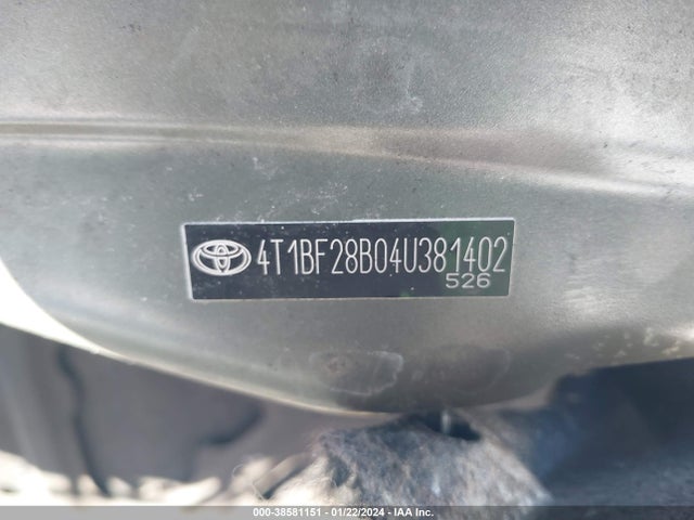 2004 TOYOTA AVALON XLS VIN: 4T1BF28B04U381402
