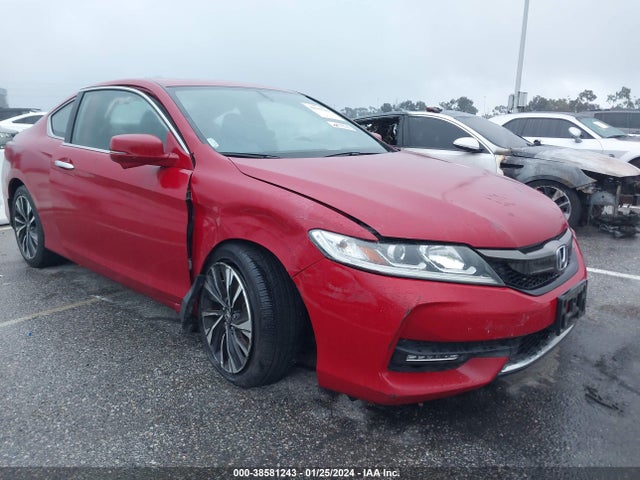 2016 HONDA ACCORD EX-L V-6 VIN: 1HGCT2B87GA000604