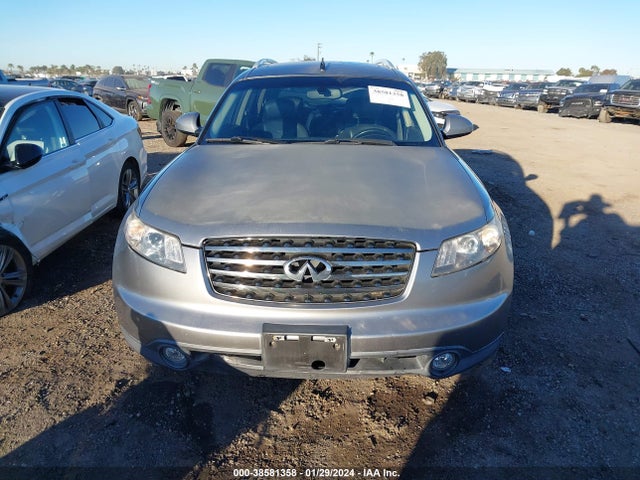 2005 INFINITI FX35 VIN: JNRAS08W65X208759