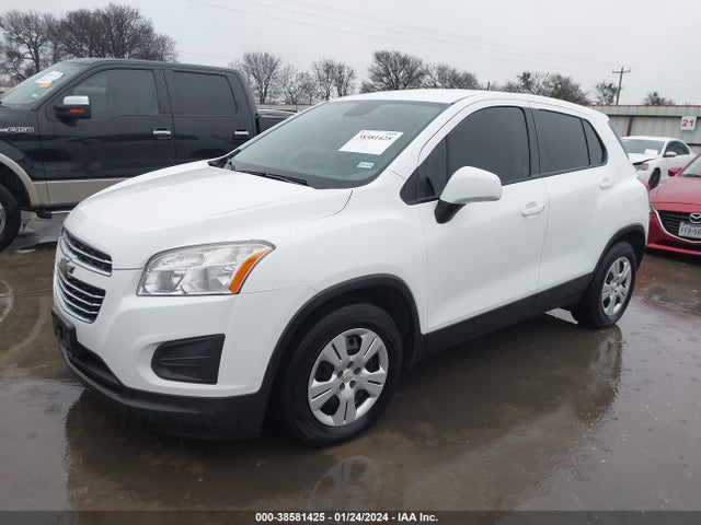 Chevrolet Trax 1ls 2015 KL7CJKSB0FB253396 Image 2