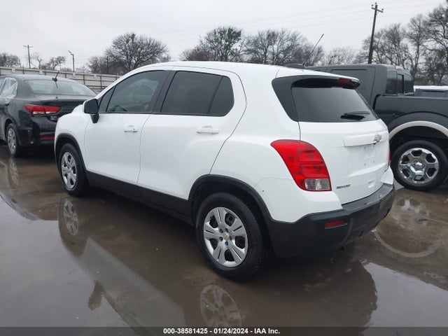 Chevrolet Trax 1ls 2015 KL7CJKSB0FB253396 Image 3