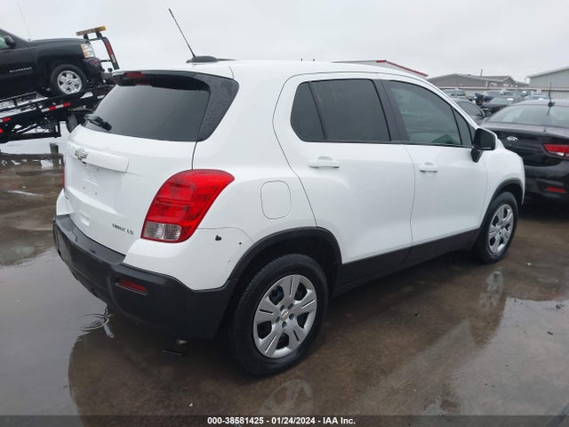 Chevrolet Trax 1ls 2015 KL7CJKSB0FB253396 Image 4