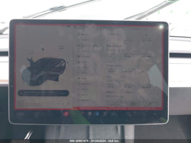 7SAYGDED9PF962586 Tesla Model Y