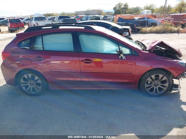 2015 SUBARU IMPREZA 2.0I SPORT LIMITED VIN: JF1GPAV62FH259151
