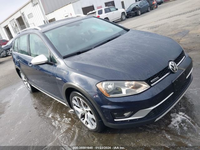 Aukcja sprzedaży 2017 Volkswagen Golf Alltrack Tsi S/tsi Se/tsi Sel, vin: 3VWH17AUXHM539046, numer aukcji: 38581645