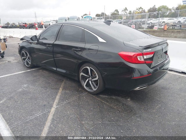 2018 HONDA ACCORD SPORT 2.0T VIN: 1HGCV2F3XJA025982