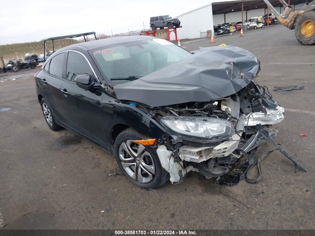 Honda Civic Lx 2018 2HGFC2F59JH505047 Image 1
