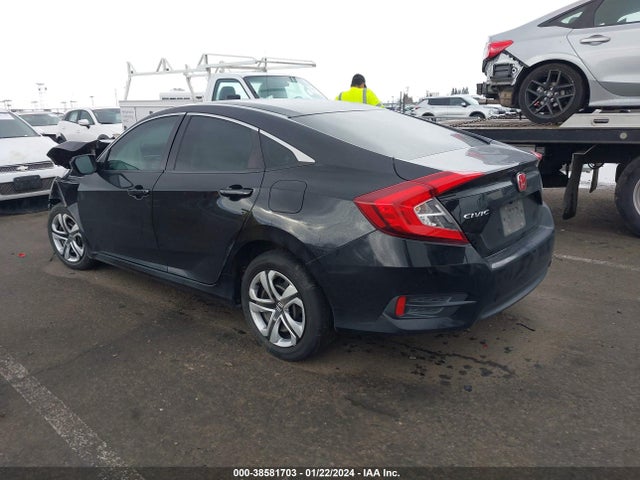 Honda Civic Lx 2018 2HGFC2F59JH505047 Image 3