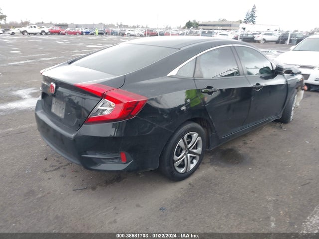 Honda Civic Lx 2018 2HGFC2F59JH505047 Image 4
