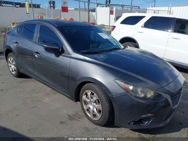 Auction sale of the 2015 Mazda Mazda3 I Sport, vin: JM1BM1U73F1250376, lot number: 38581846