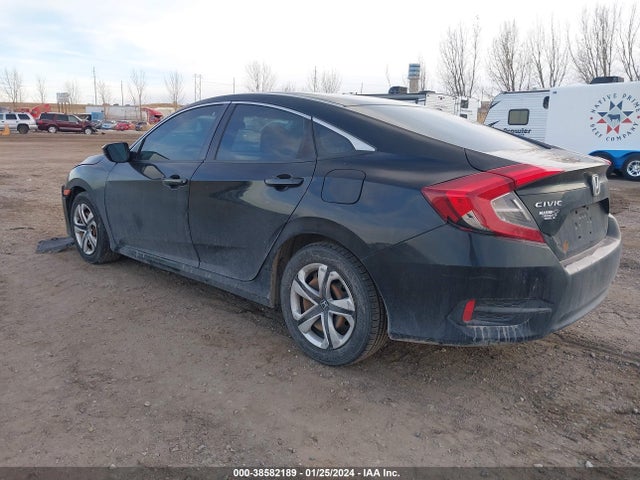 Honda Civic Lx 2018 2HGFC2F57JH579213 Image 3