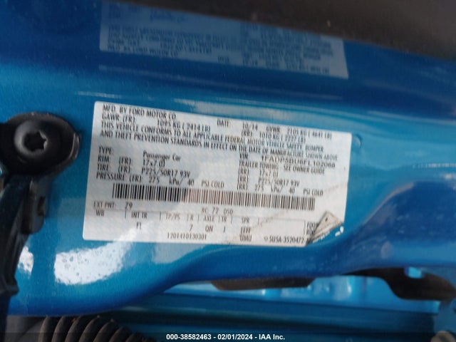 Ford C-max Hybrid Sel 2015 1FADP5BU6FL102068 Image 9