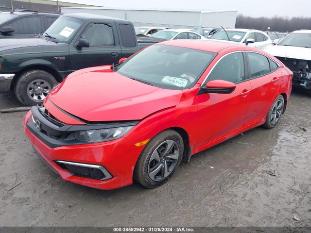 2021 HONDA CIVIC LX VIN: 2HGFC2F6XMH515695