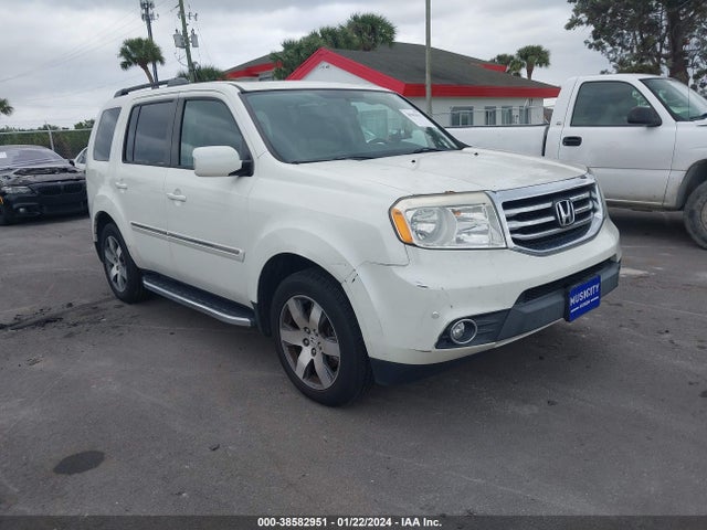 2013 HONDA PILOT TOURING VIN: 5FNYF4H94DB034039