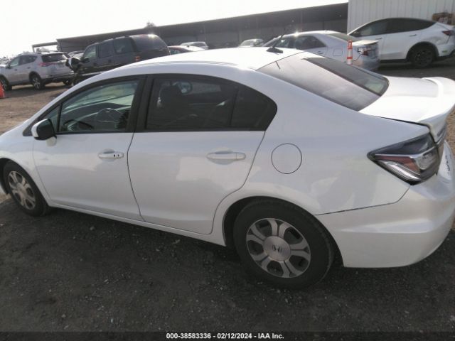 19XFB4F38EE200748 Honda CIVIC HYBRID