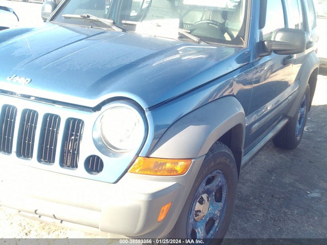 2005 JEEP LIBERTY SPORT VIN: 1J4FK48155W503420