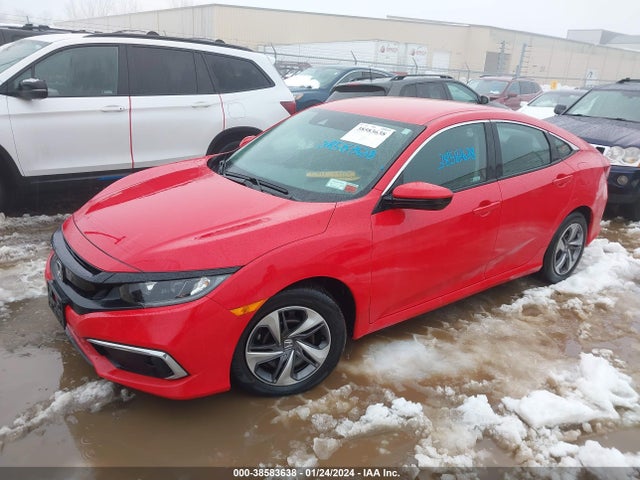 2019 HONDA CIVIC LX VIN: 2HGFC2F68KH577299